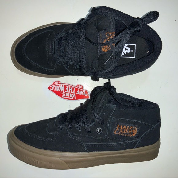 Vans Half Cab Black and Brown 
Shoes - Picture 1 of 8